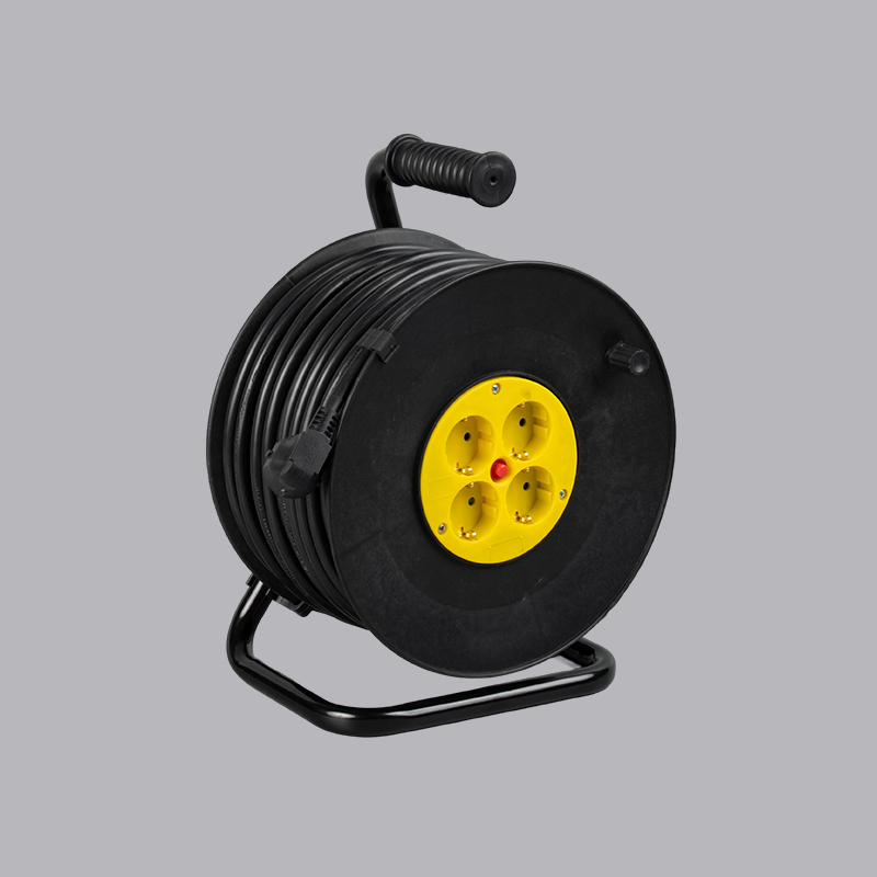 G4R-2.5P Telaio in ferro tipo tedesco Avvolgicavo 3G2.5mm² da 30 m