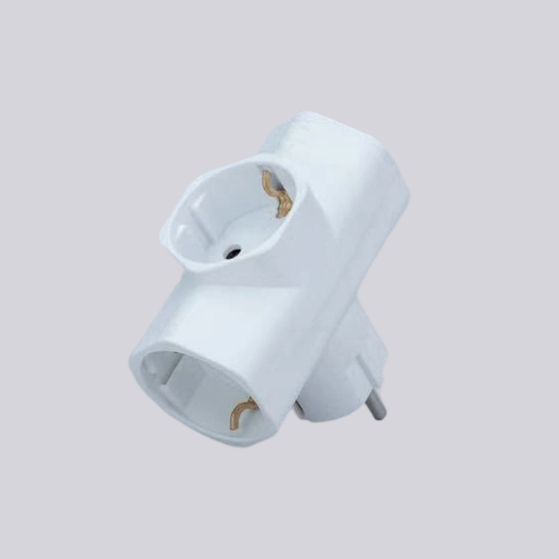 Adattatore a tre spine tonde tipo tedesco G01-03